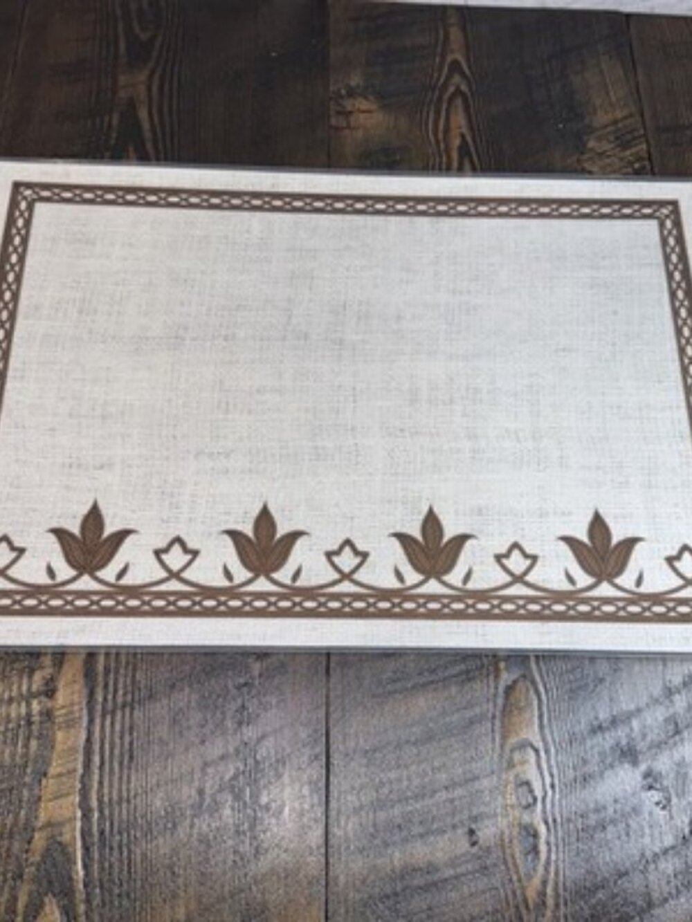 VTG‎ 9 Bright Of America Washington State Reversible 6 Placemats In Box 2 sided - Picture 11 of 16